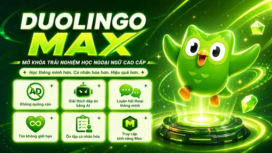 Duolingo Max 6 Months full warranty
